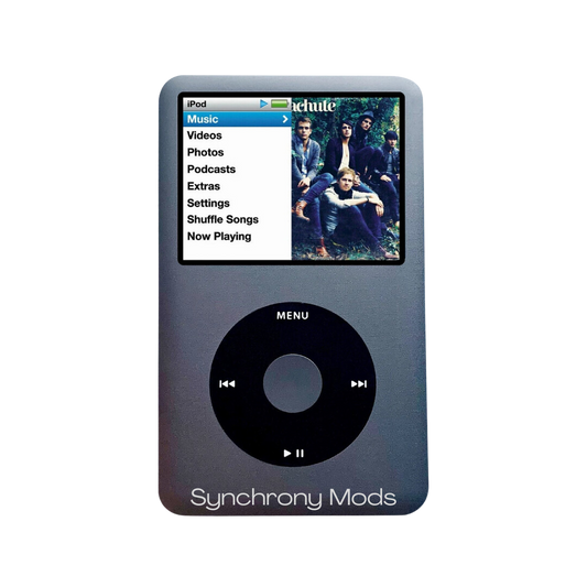 iPod Classic 7 Gen mejorado, color Gris Espacial.