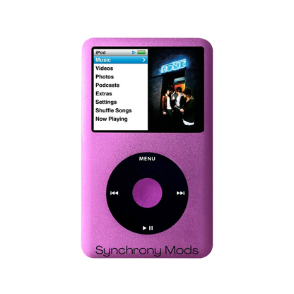 iPod Classic 7 Gen mejorado, color Rosa.